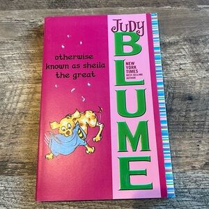 Otherwise Known as Sheila the Great by Judy Blume Paperback Children’s Book